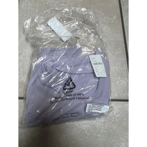 SIXTHREESEVEN The Sweat Short in Lavender Size Small NWT - Picture 5 of 6
